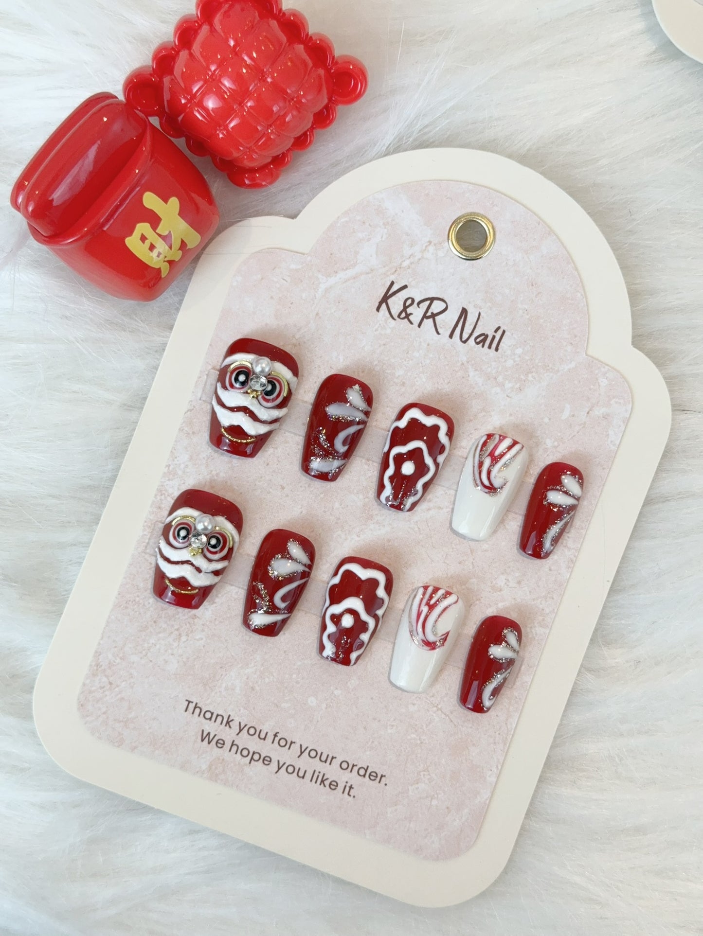 Lunar New Year Nail V