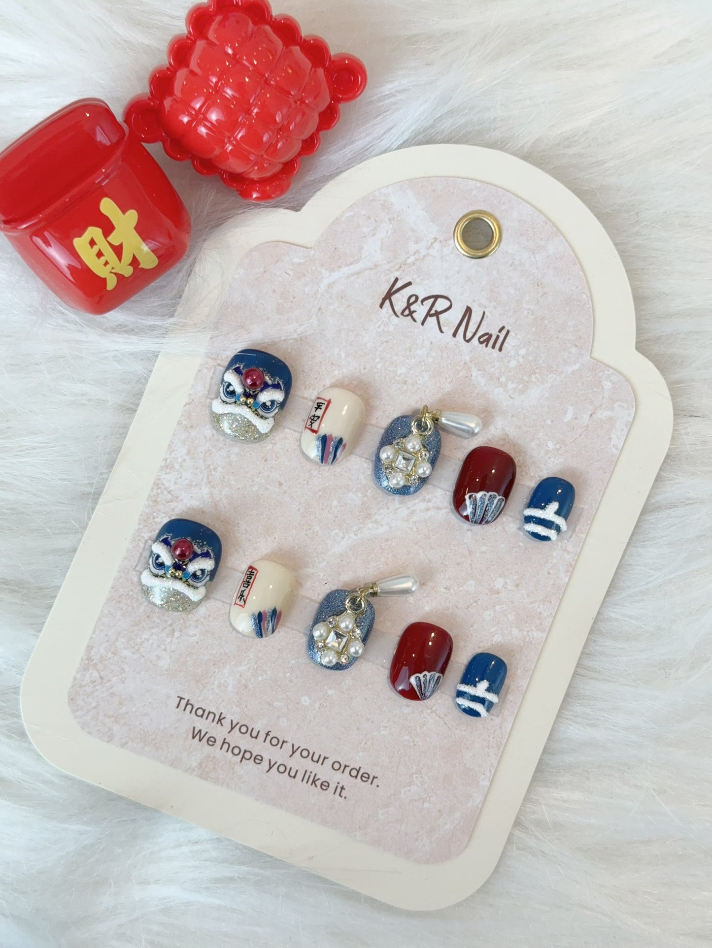 Lunar New Year Nail IV