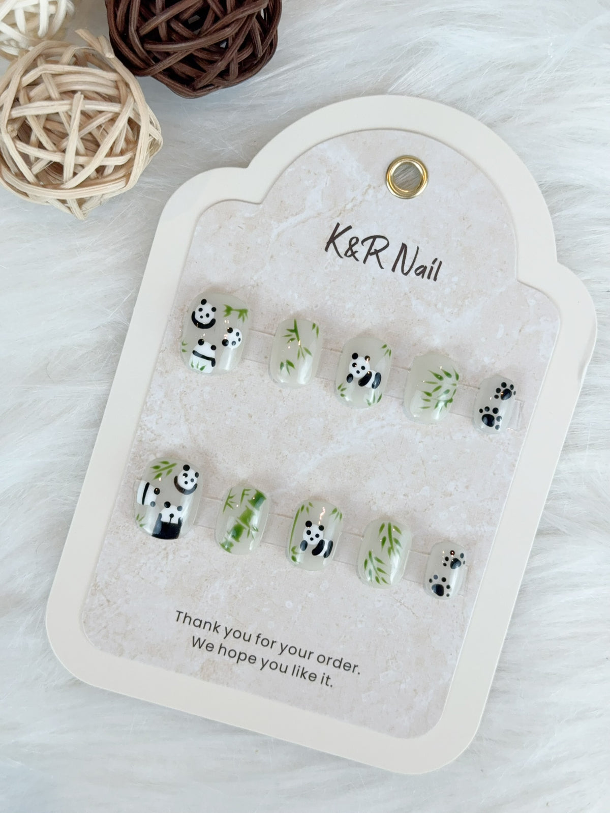 Panda Nail File Panda Zoo – K&R Nail