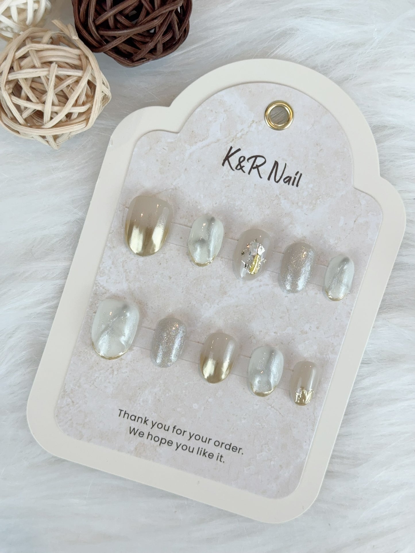 Gilded Marble