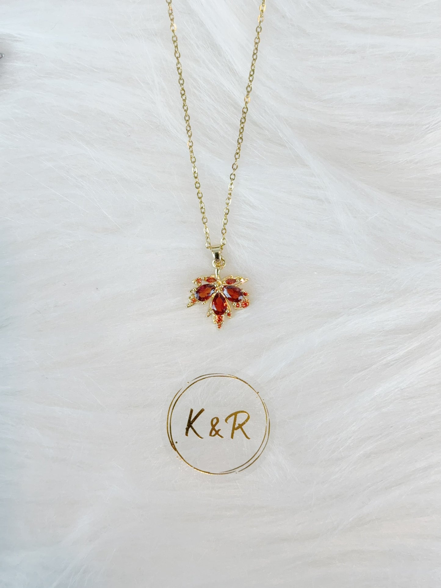 Maple Leaf Necklace