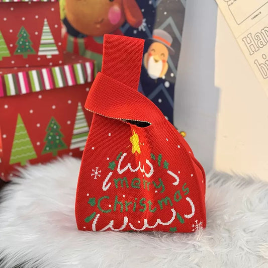 Christmas Crochet Gift Bag