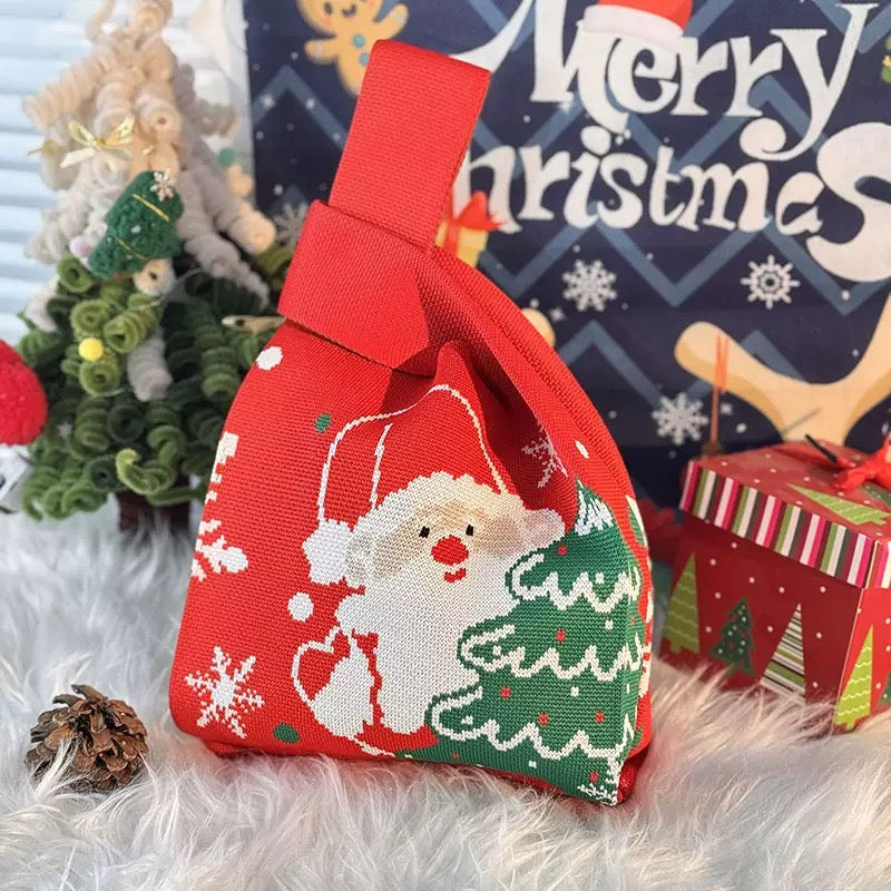 Christmas Crochet Gift Bag