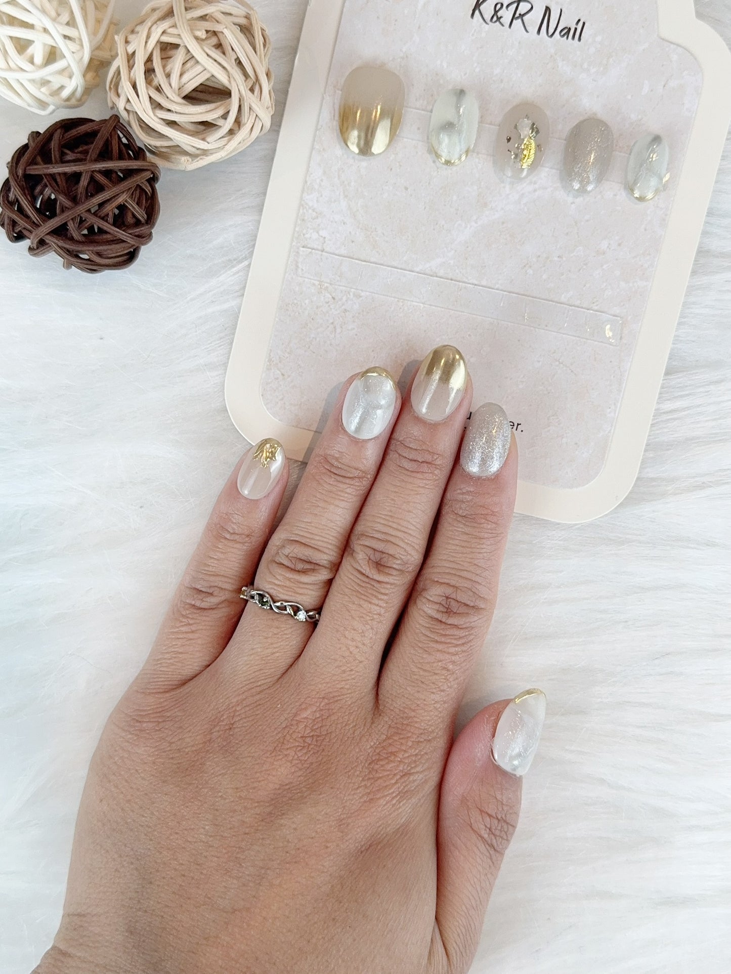 Gilded Marble