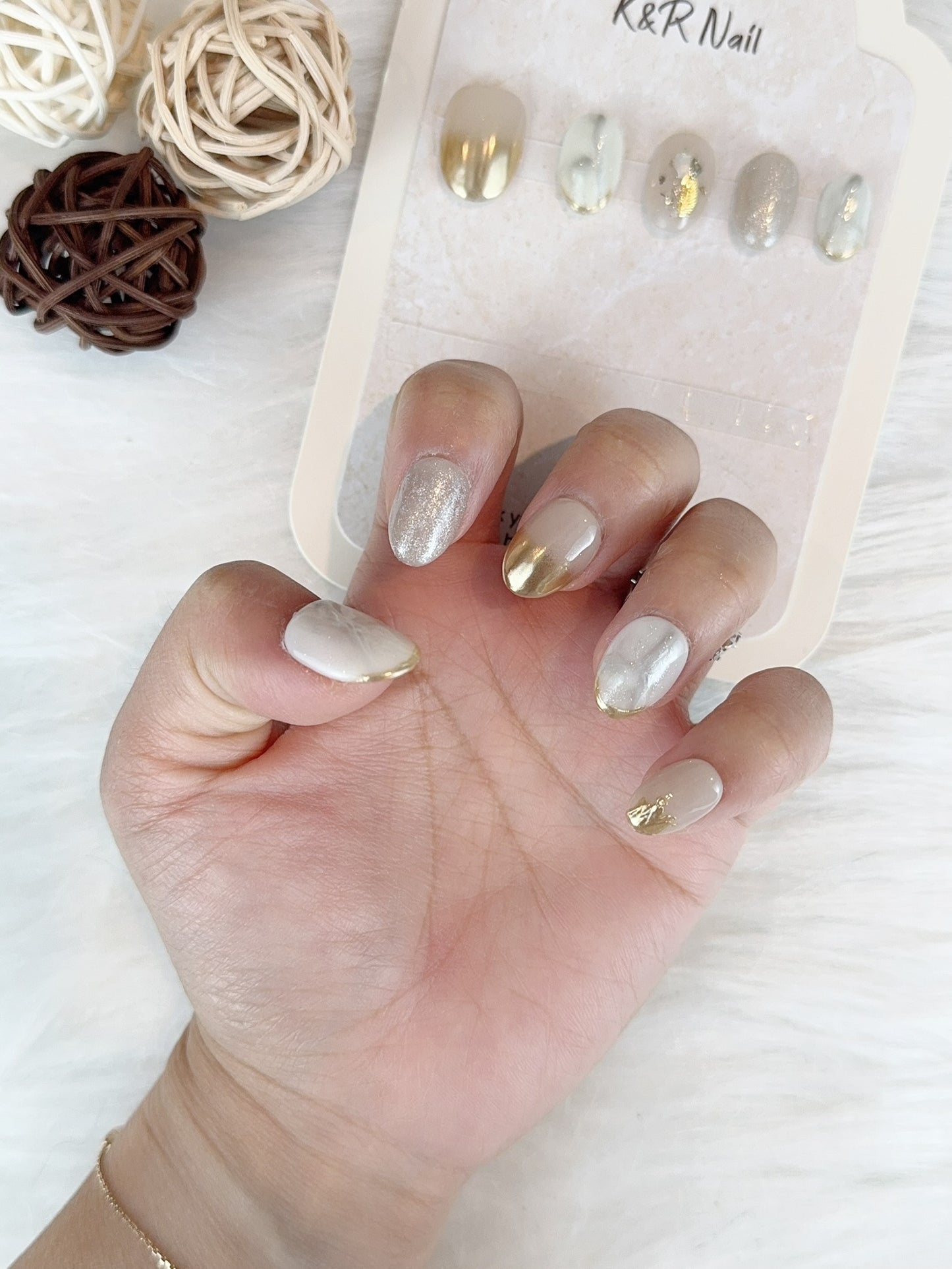 Gilded Marble